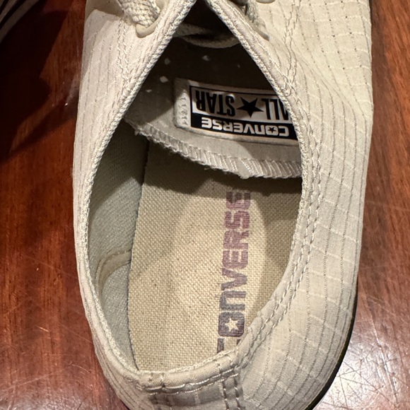 Converse Light Tan Low-Top Sneakers- Mens - Picture 4 of 6